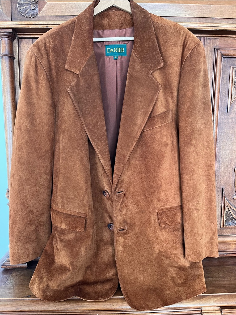 Danier Brown Suede Sport Coat